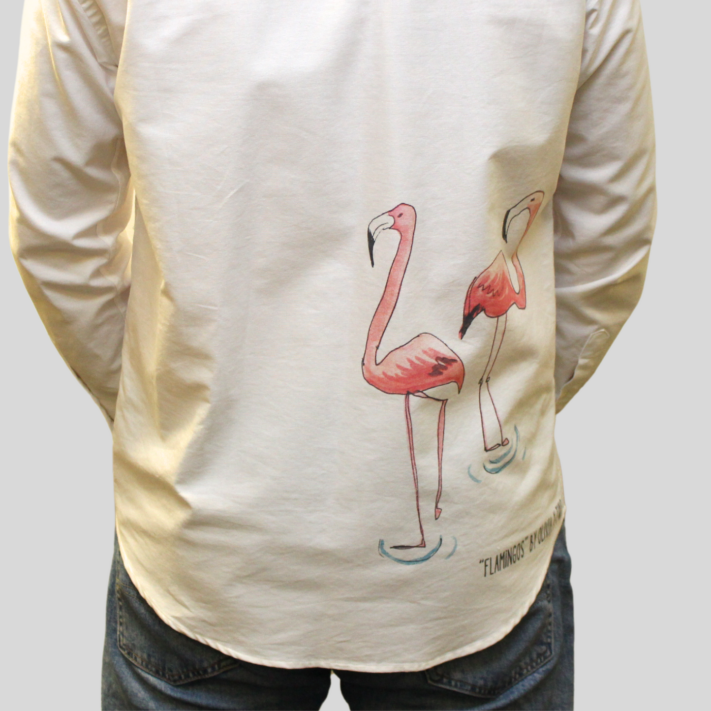 Flamingos by Olivia