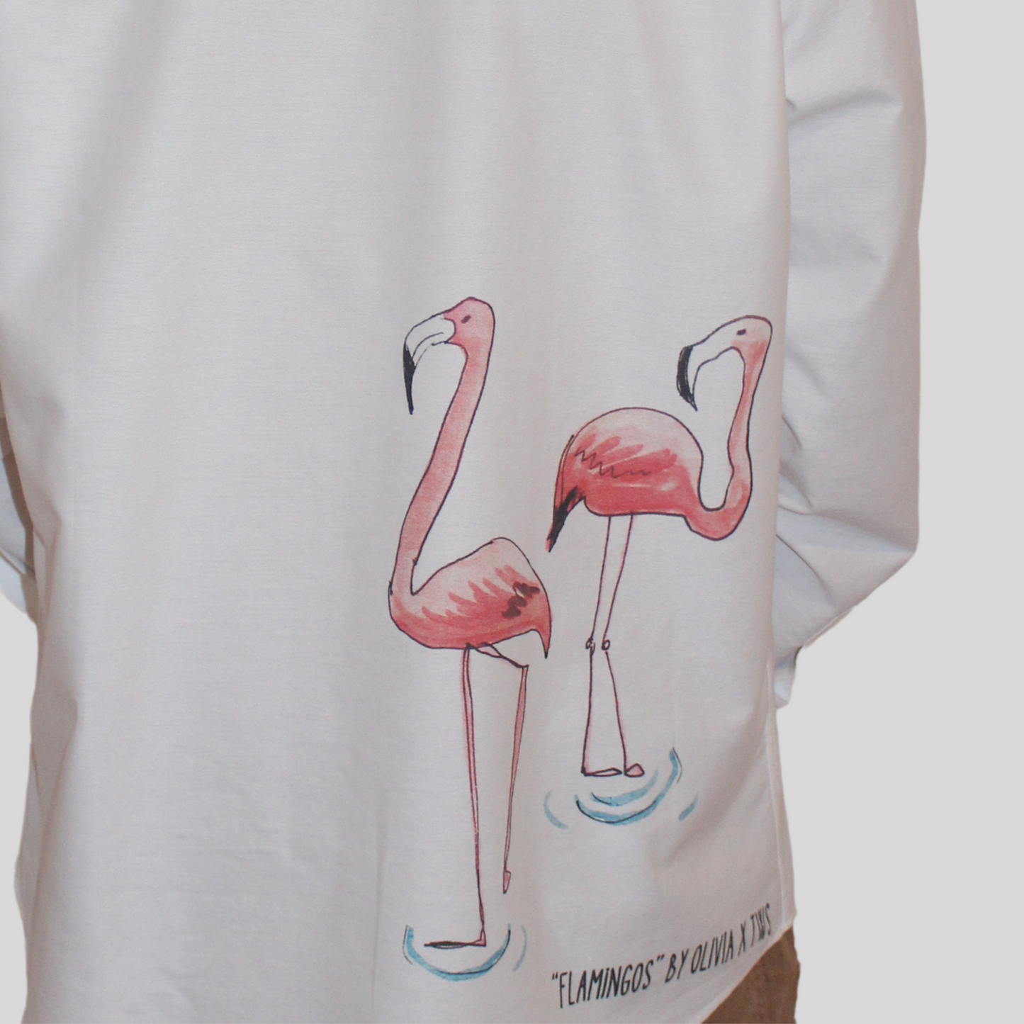 Flamingos by Olivia